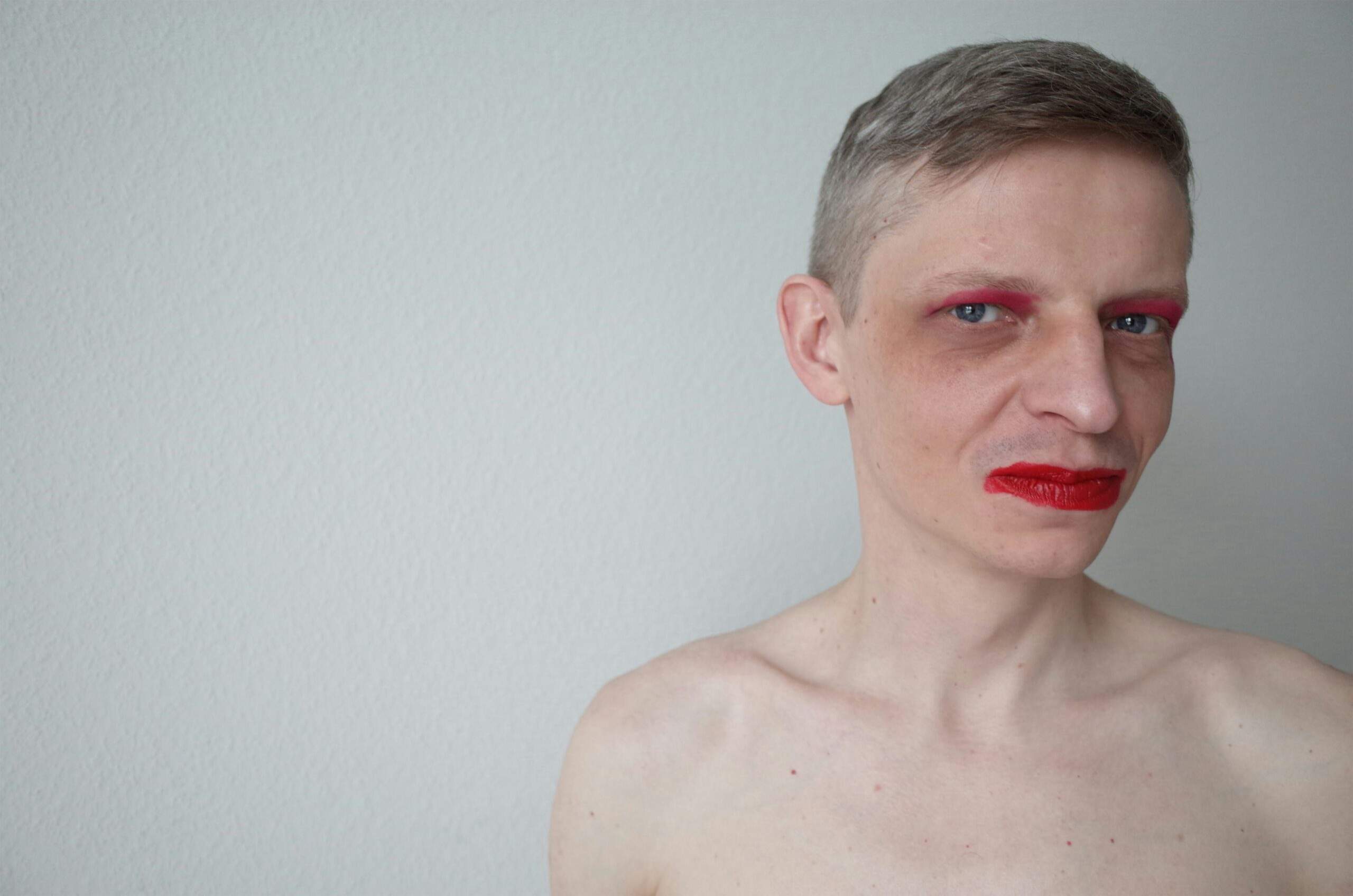 Before and after photos of successful prom makeup transformation